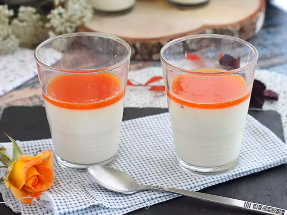 Vaniljpannacotta med aprikoscoulis - foto 5