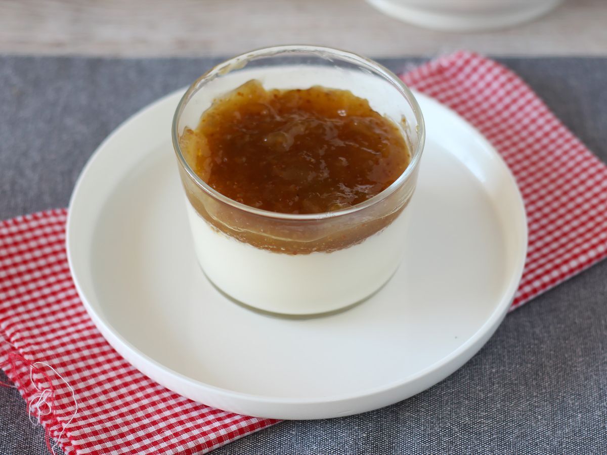 Vaniljpannacotta med fikonsås - foto 2