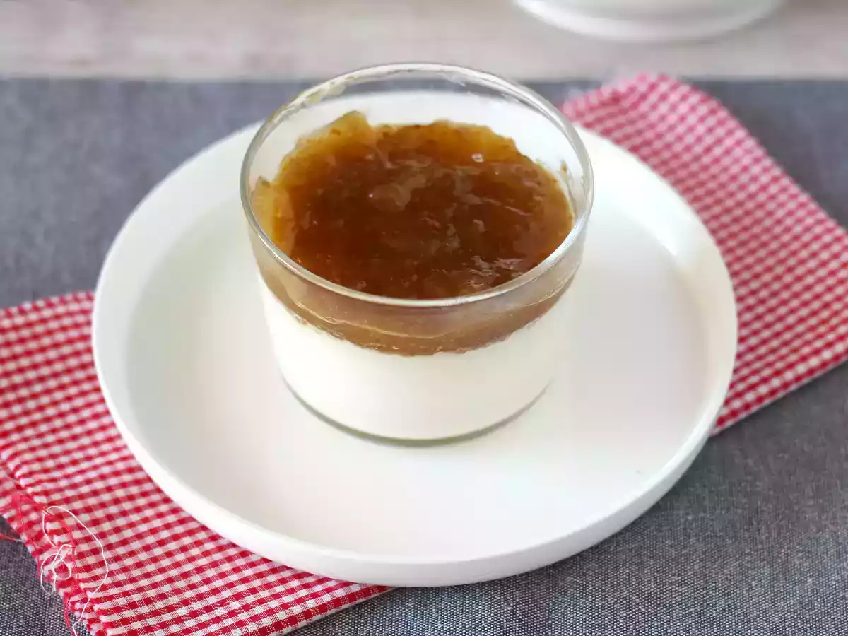 Vaniljpannacotta med fikonsås - foto 2