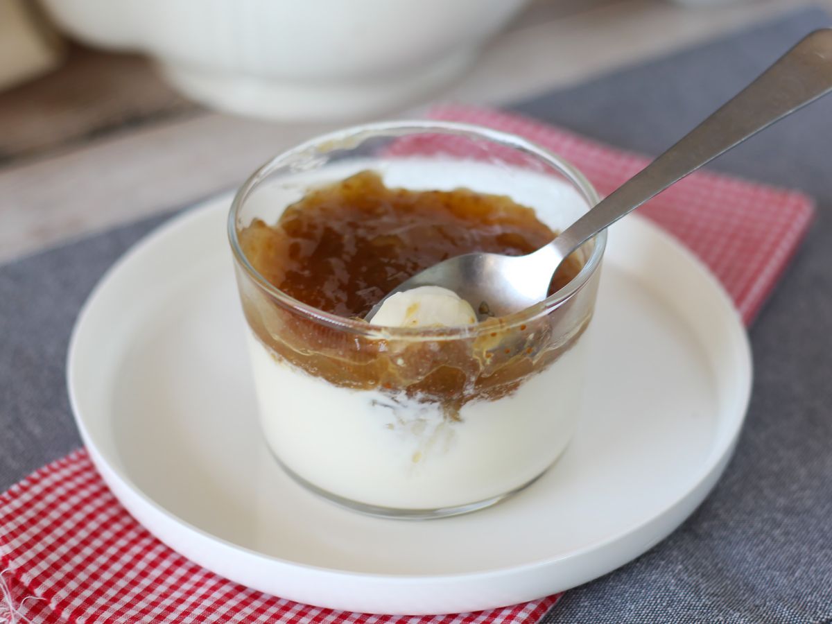 Vaniljpannacotta med fikonsås - foto 3