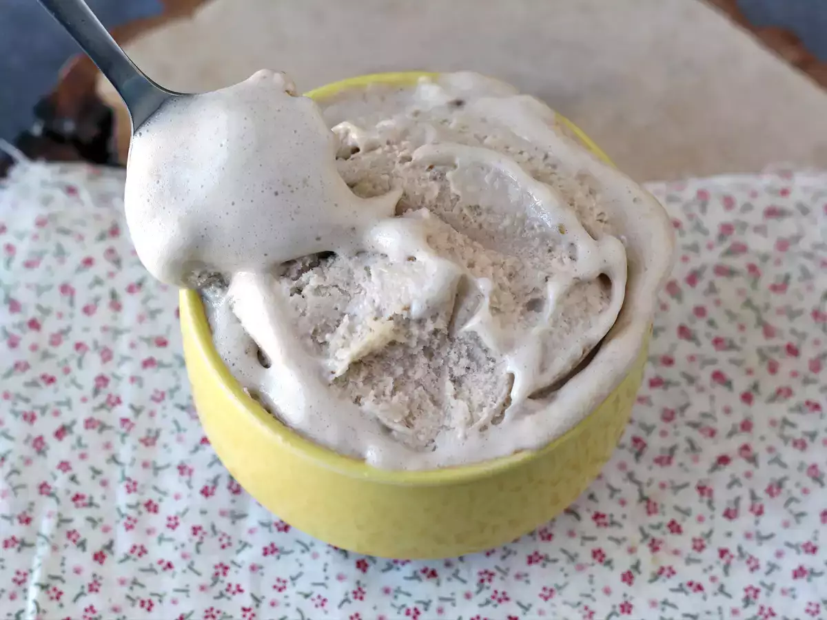 Vaniljvassleglass, hög i protein, snabb och med 3 ingredienser! - foto 5
