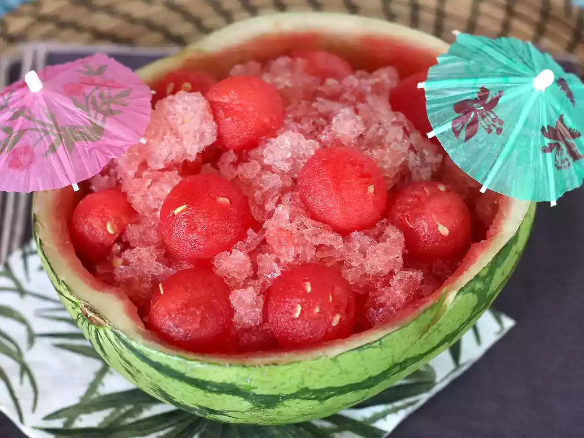 Vattenmelonfrosé: den superuppfriskande granitacocktailen med rosé! - foto 2