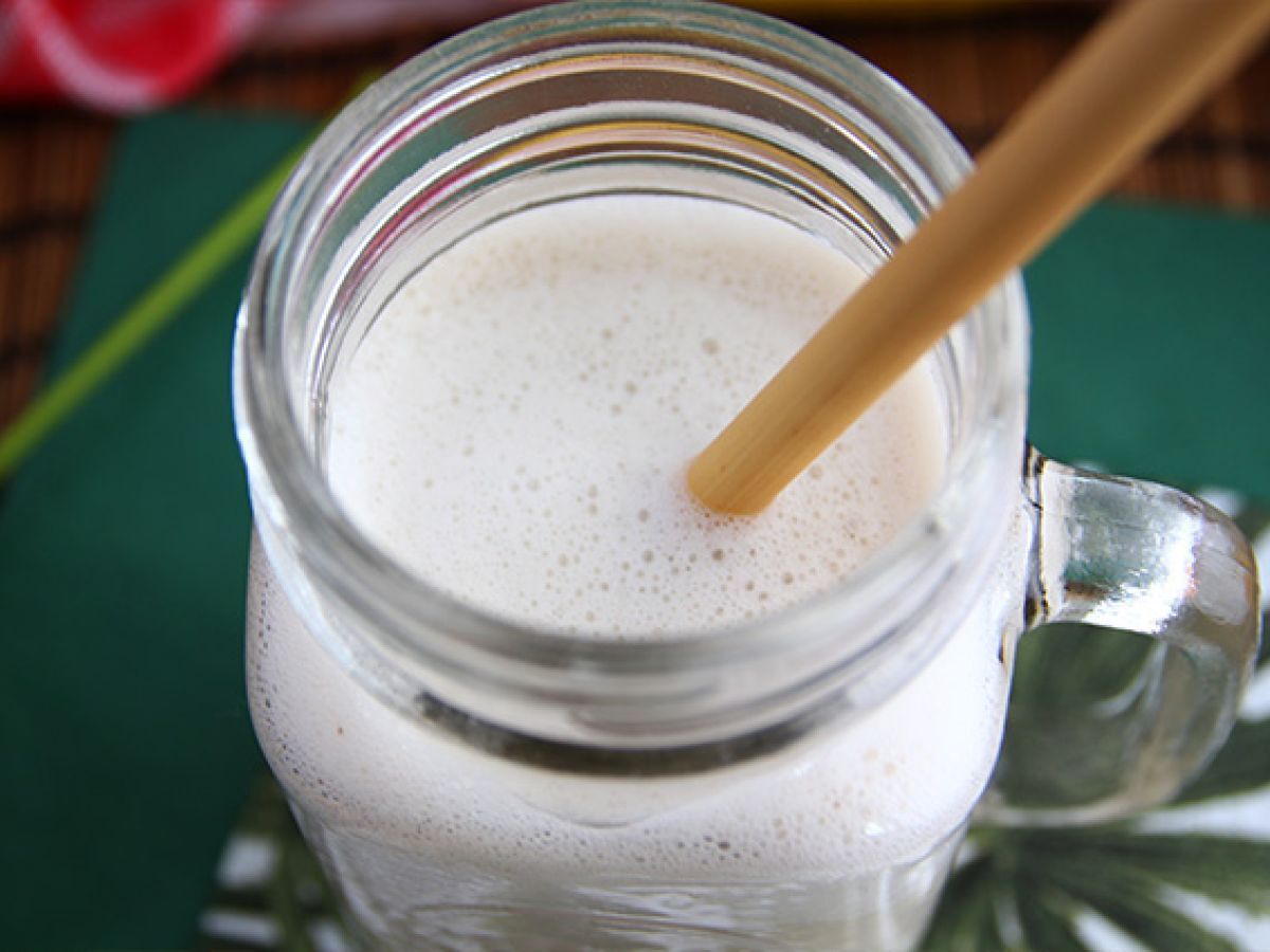 Vegansk bananmilkshake - foto 2