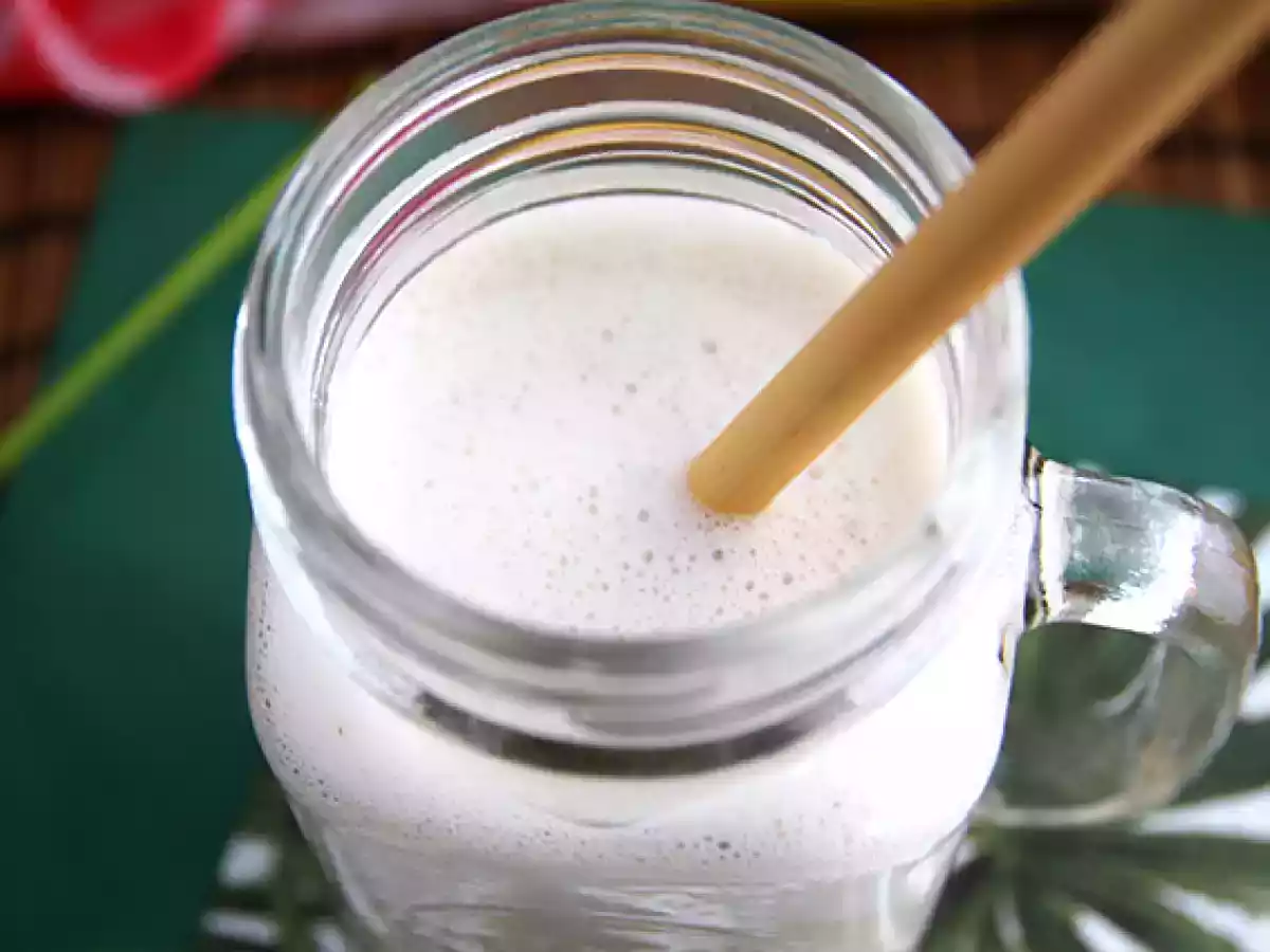 Vegansk bananmilkshake - foto 2