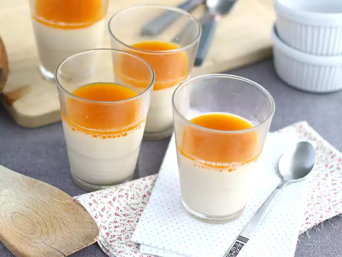 Vegansk panna cotta med kokos - foto 2