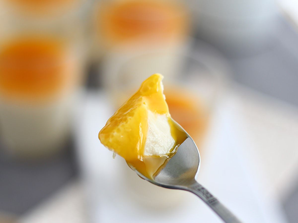 Vegansk panna cotta med kokos - foto 3