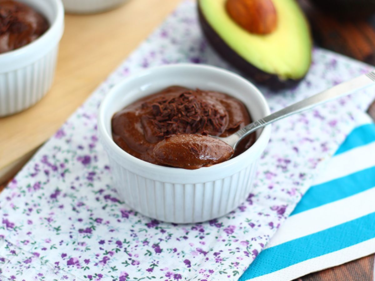 Veganska dessertkrämer - Choklad, banan och avokado - foto 3