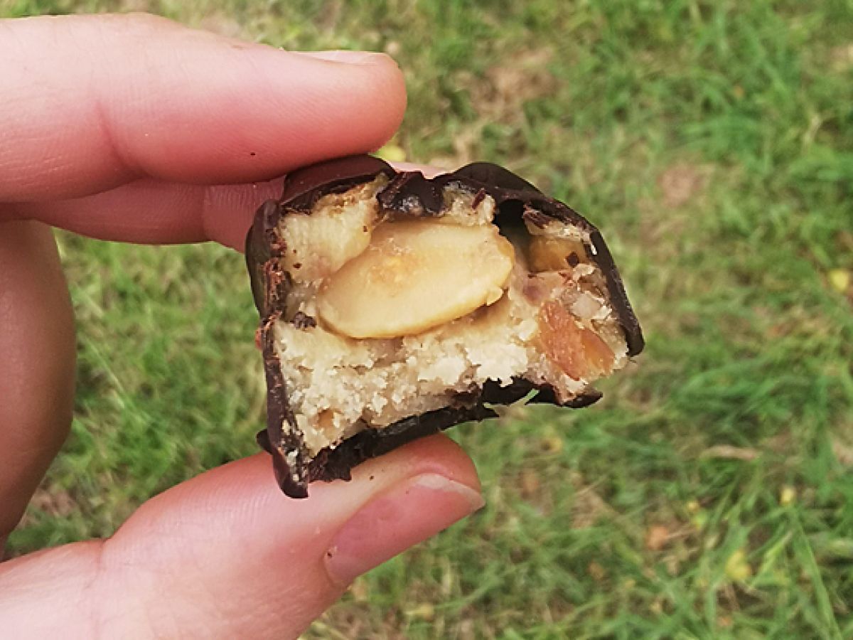 Veganska och glutenfria hemlagade Snickers-barer - foto 2