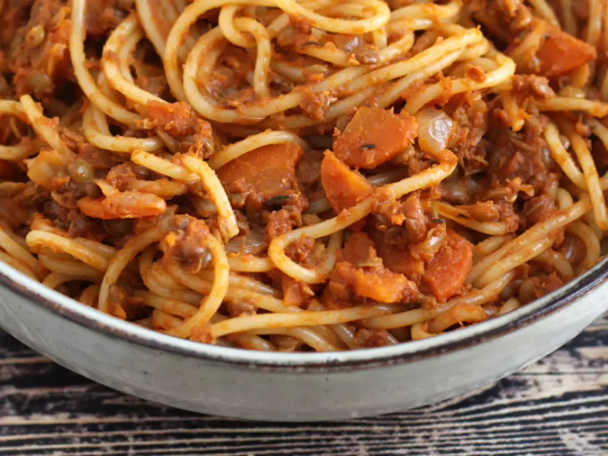 Vegetarisk bolognese till spaghetti! - foto 4