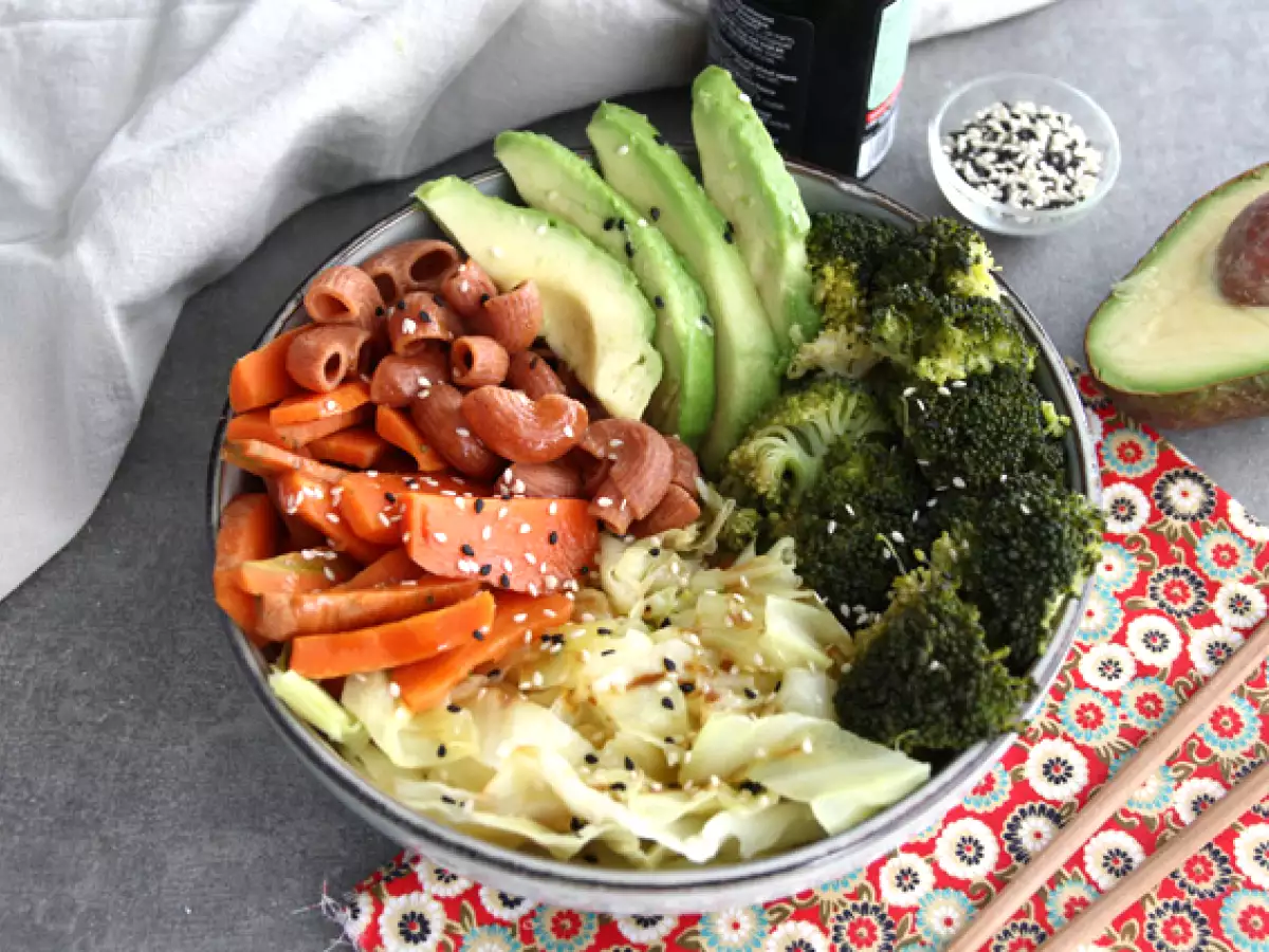 Vegetarisk Buddha Bowl