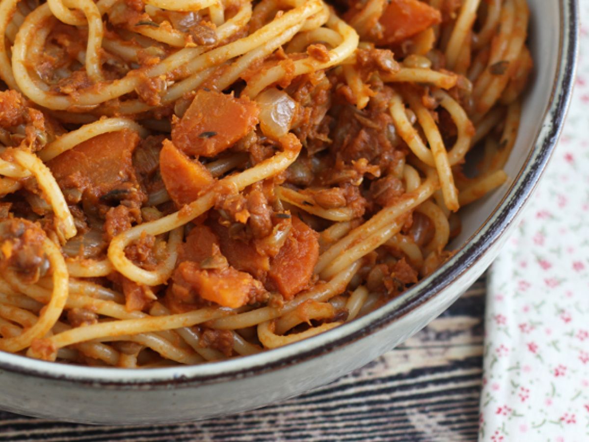 Vegetarisk spaghetti bolognese! - foto 2