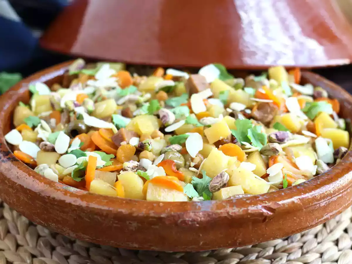 Vegetarisk tagine (laga seitan med oss!) - foto 3