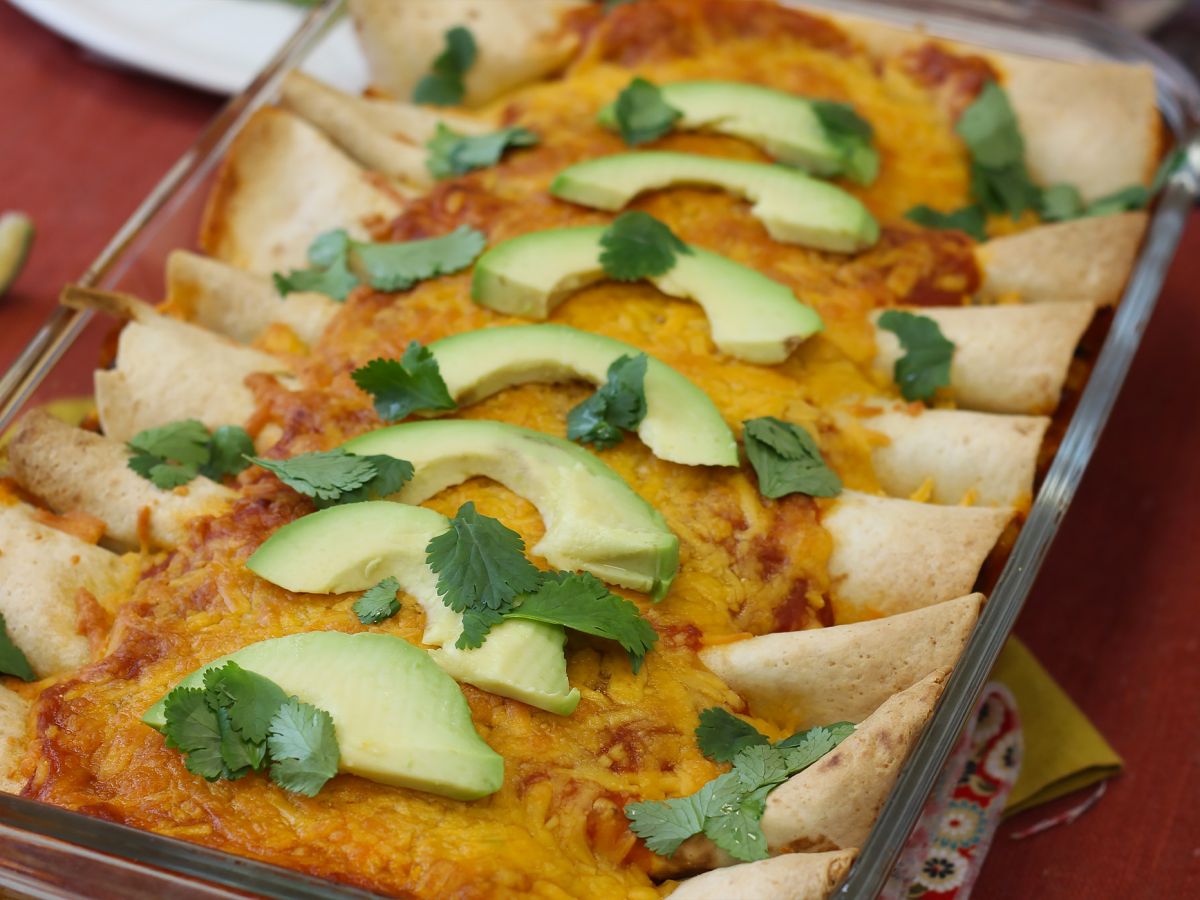Vegetariska enchiladas - foto 3