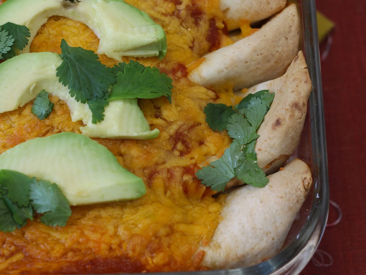 Vegetariska enchiladas - foto 5