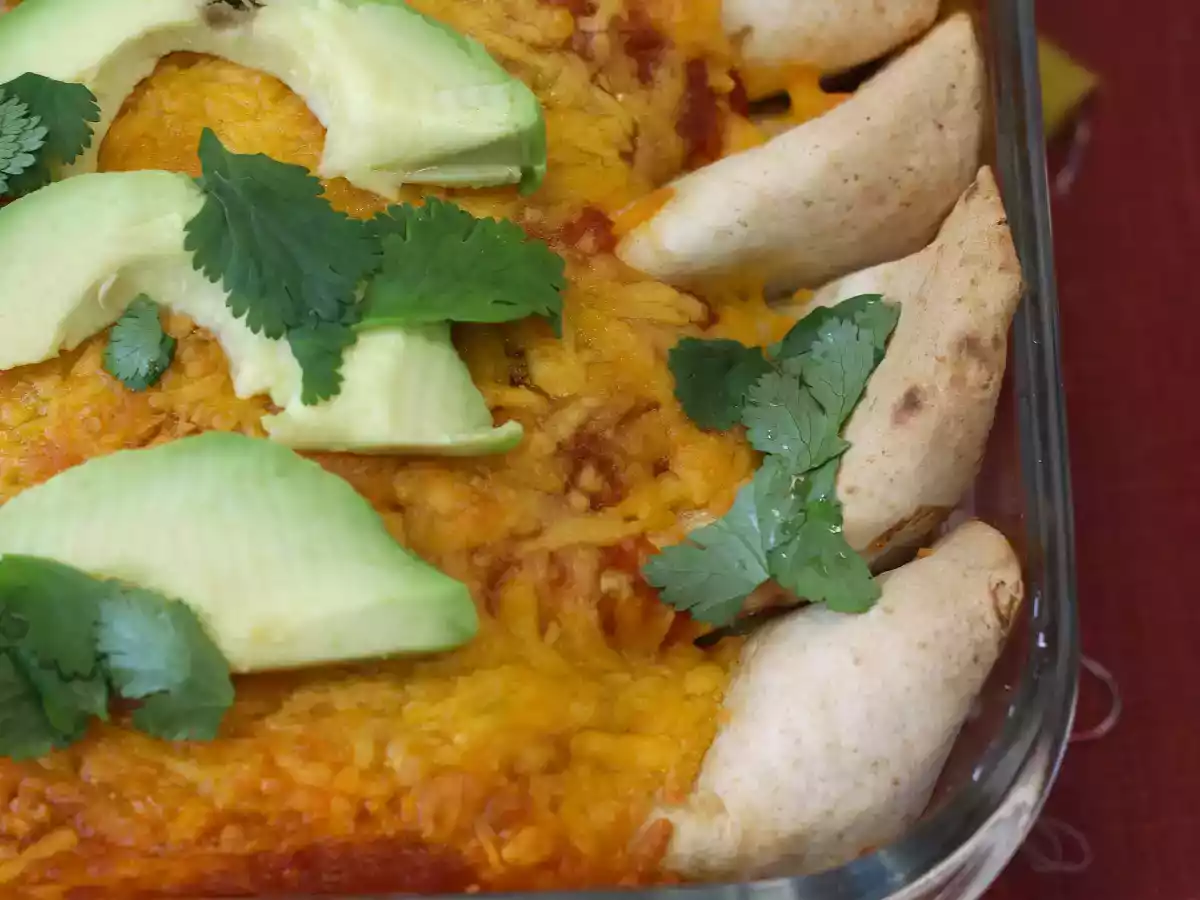 Vegetariska enchiladas - foto 5