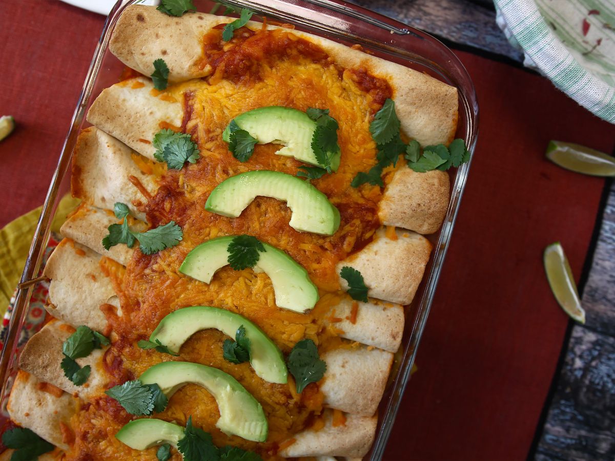 Vegetariska enchiladas - foto 6