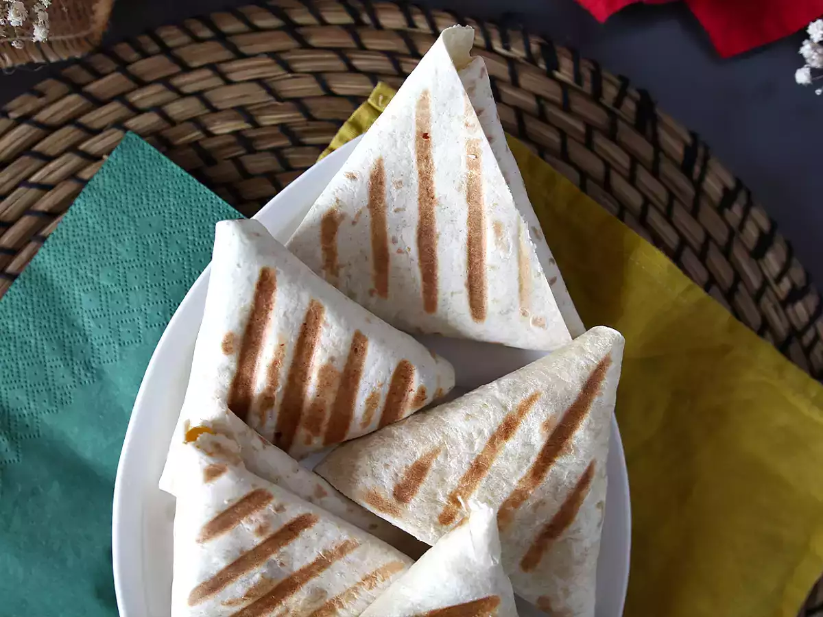 Vegetariska tacosamosas - foto 6