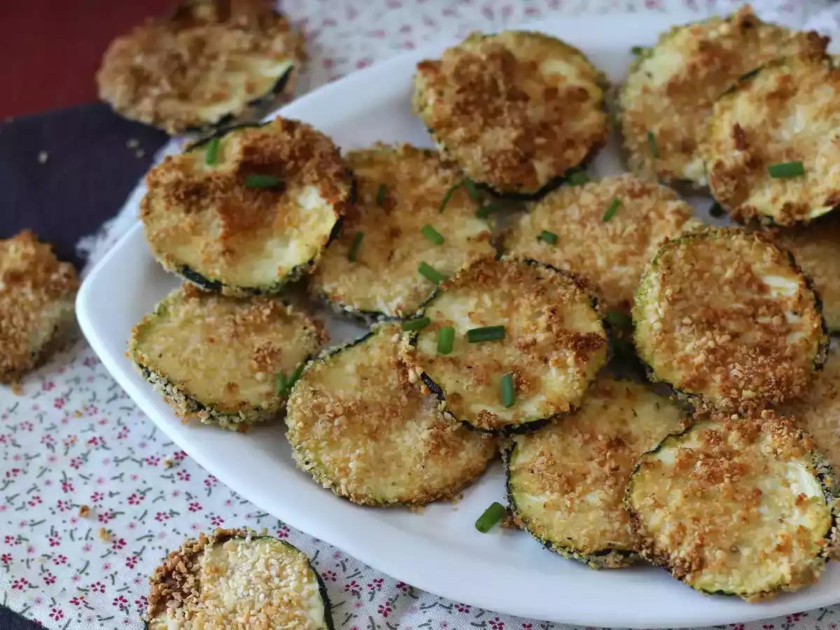Zucchinichips med Air Fryer - foto 4