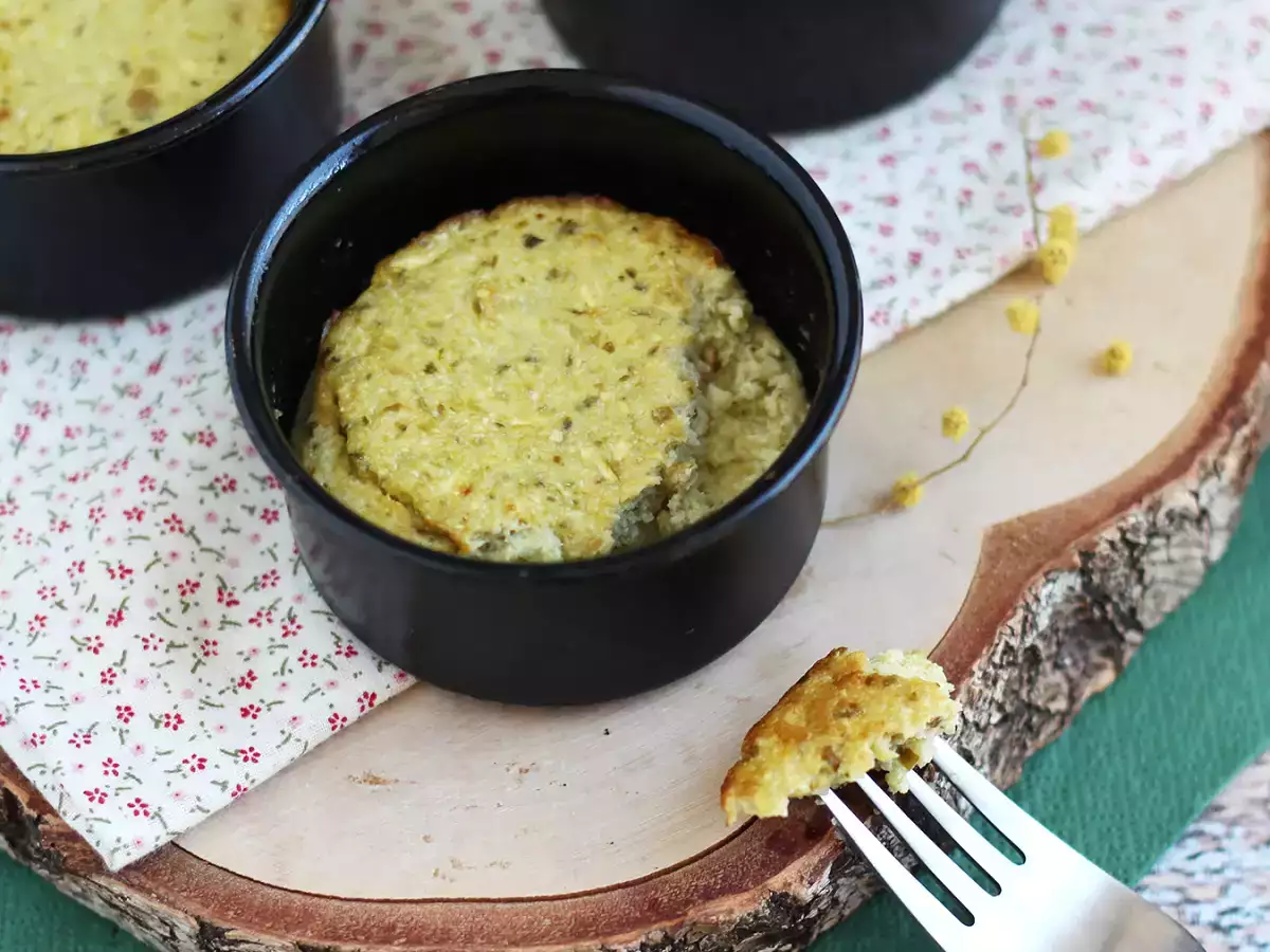 Zucchiniflaner med pesto – glutenfria - foto 3