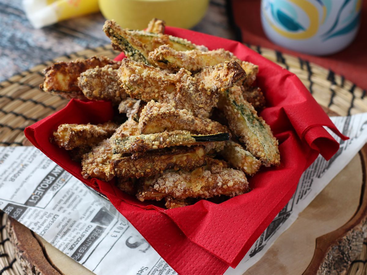 Zucchinifrites i Air fryer - foto 4