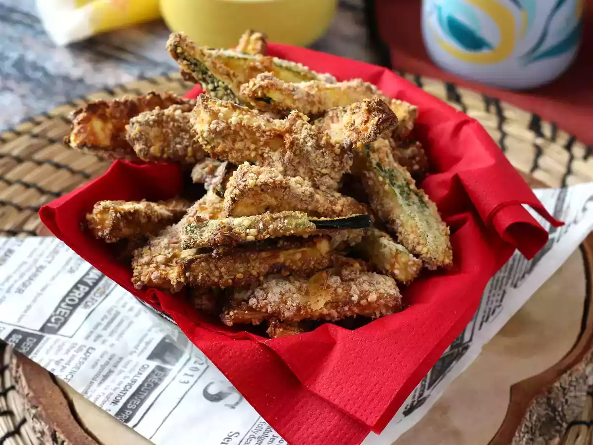 Zucchinifrites i Air fryer - foto 4
