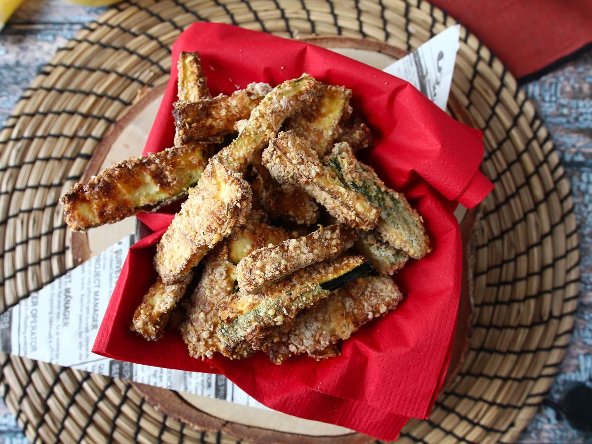 Zucchinifrites i Air fryer - foto 5