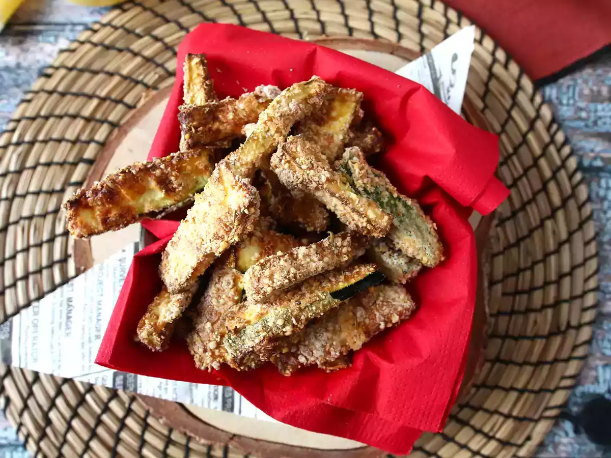 Zucchinifrites i Air fryer - foto 5