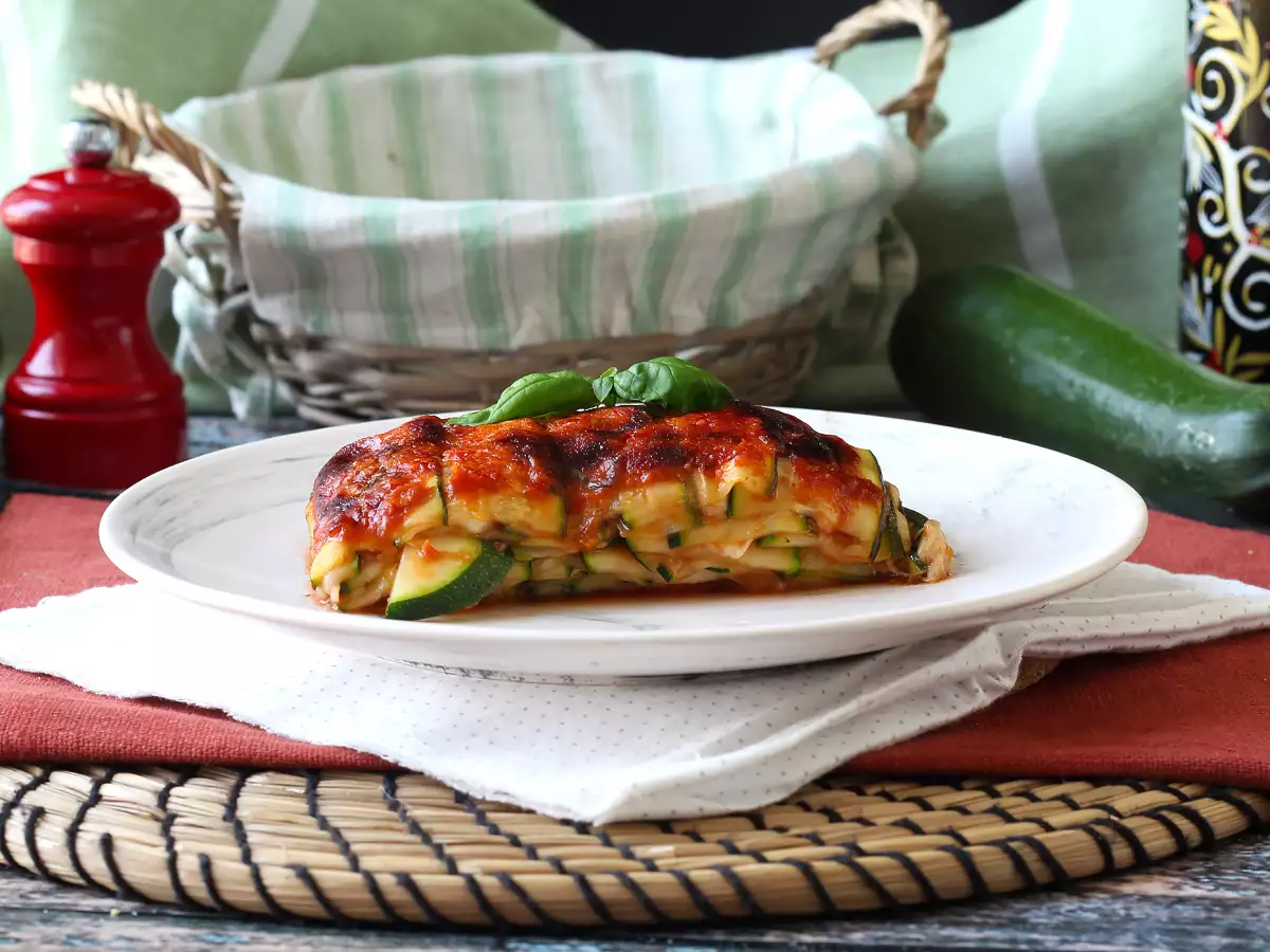 Zucchiniparmigiana i airfryer: snabb, lätt och krispig - foto 2