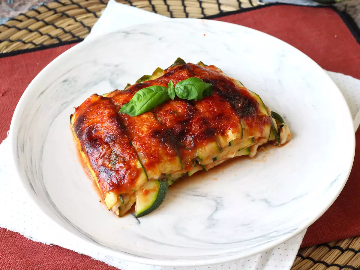 Zucchiniparmigiana i airfryer: snabb, lätt och krispig - foto 4
